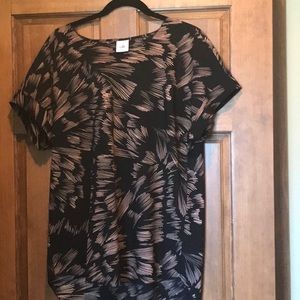 Comfy Black print Top